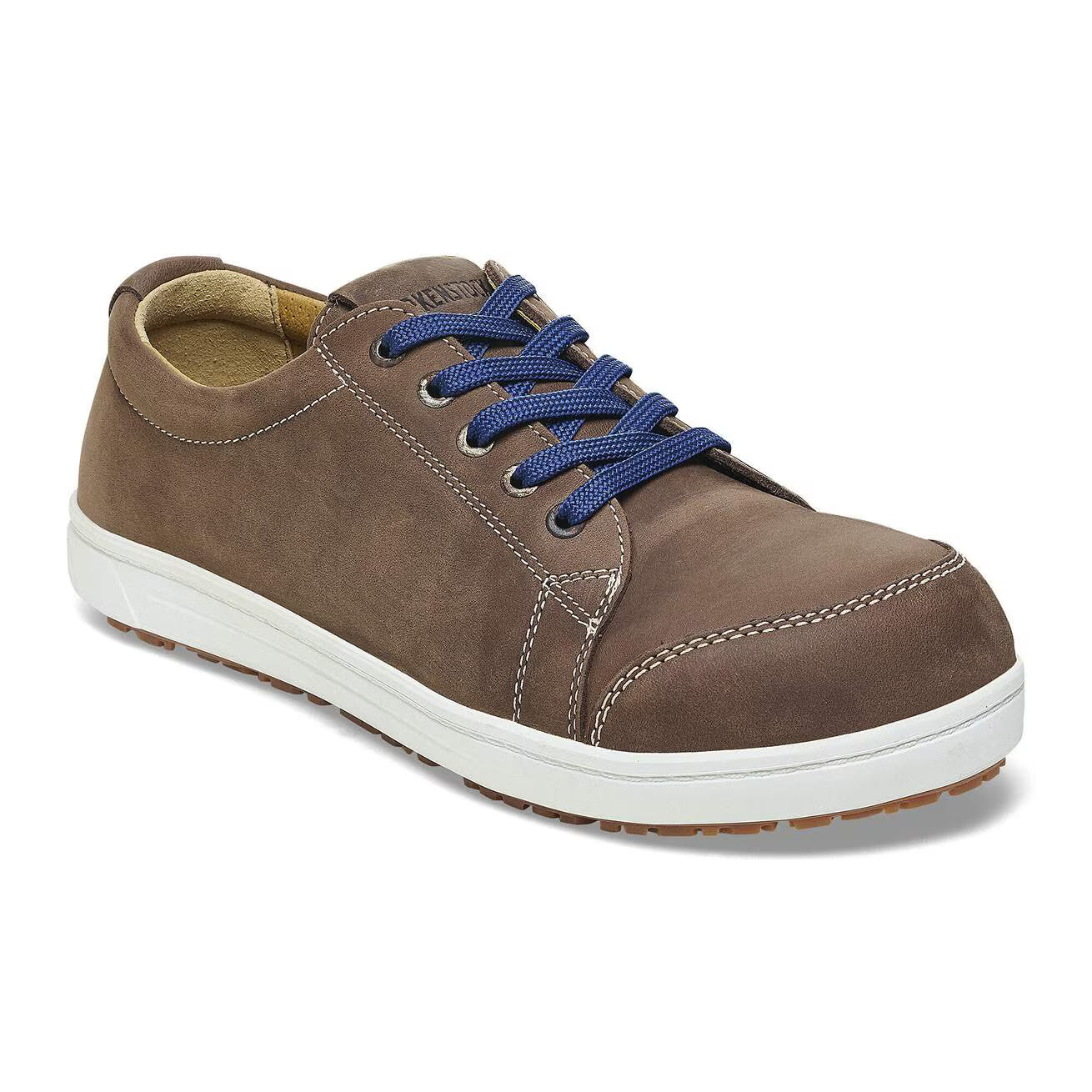 Birkenstock Professional QS 500 S3 Oiled Nubuck Leather Safety Shoes - Brown Oily - SecureHeights