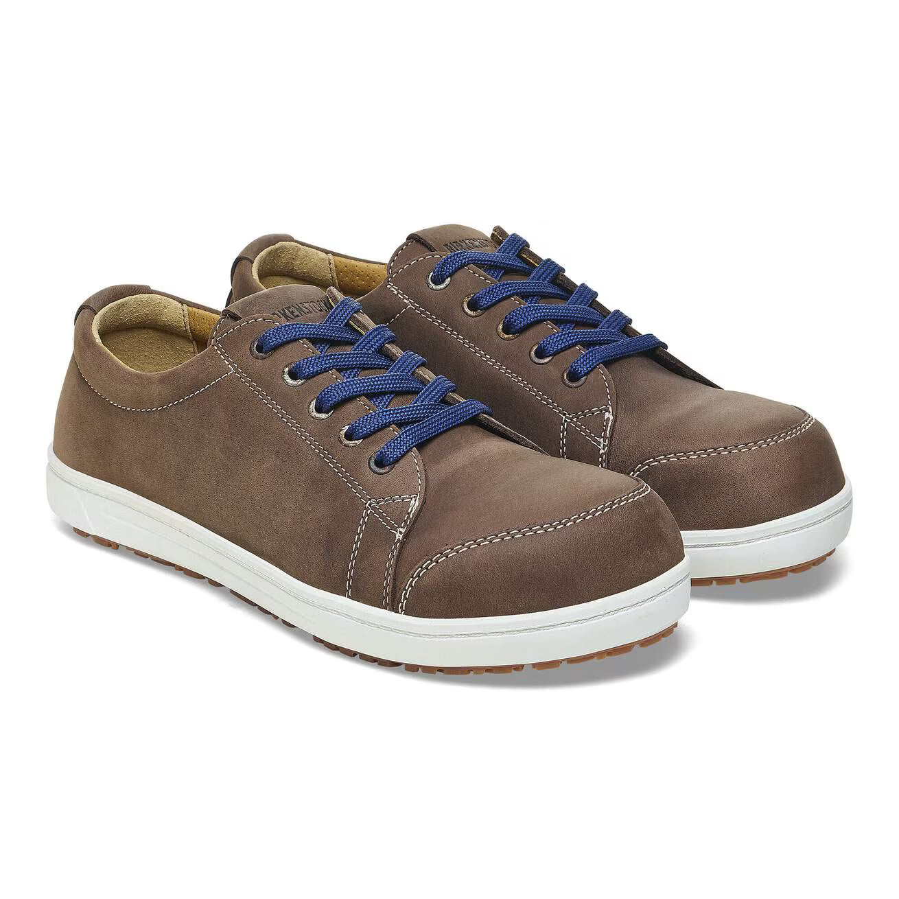 Birkenstock Professional QS 500 S3 Oiled Nubuck Leather Safety Shoes - Brown Oily - SecureHeights