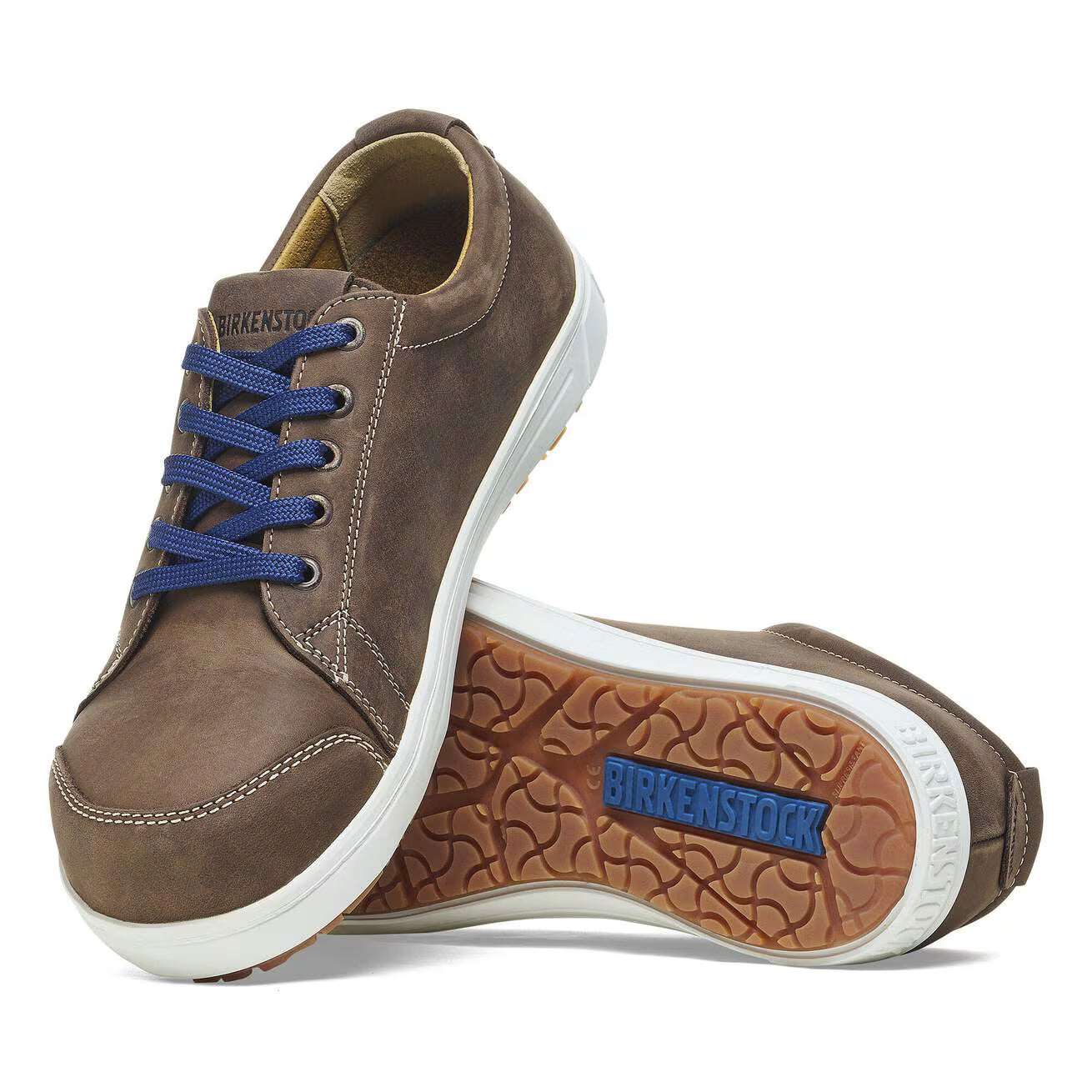 Birkenstock Professional QS 500 S3 Oiled Nubuck Leather Safety Shoes - Brown Oily - SecureHeights