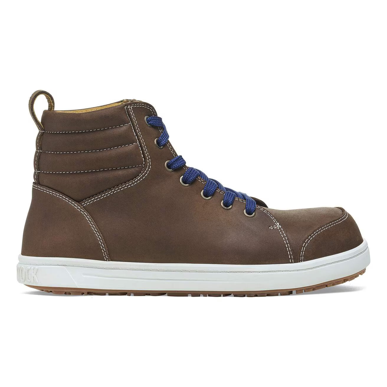 Birkenstock Professional QS 700 S3 Oiled Nubuck Leather Safety Boots - Brown Oily - SecureHeights