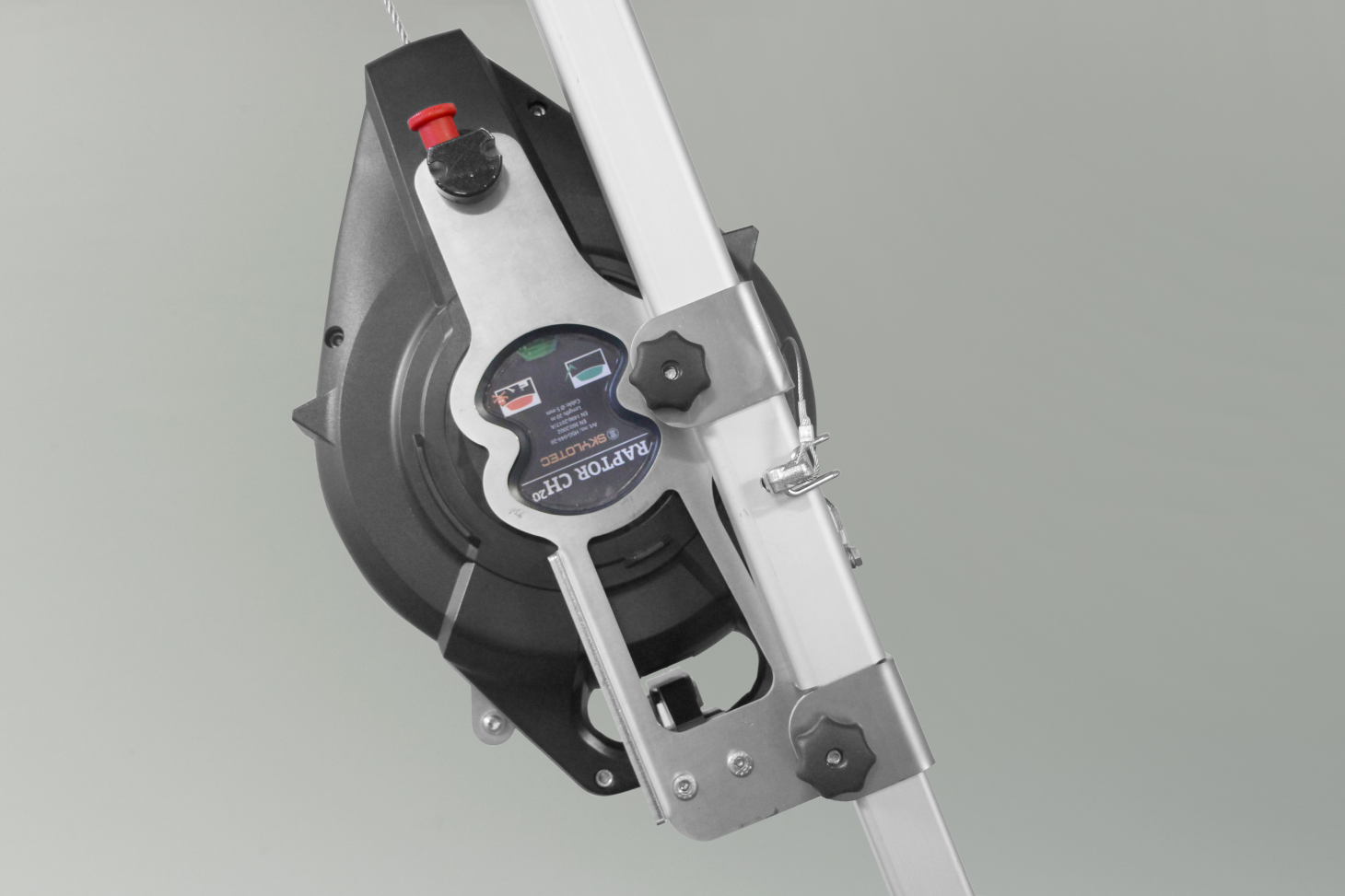 Skylotec RAPTOR C20 HUB 20m Galvanised Steel Cable Fall Arrest Block with Rescue Winch HSG-044-20 - SecureHeights