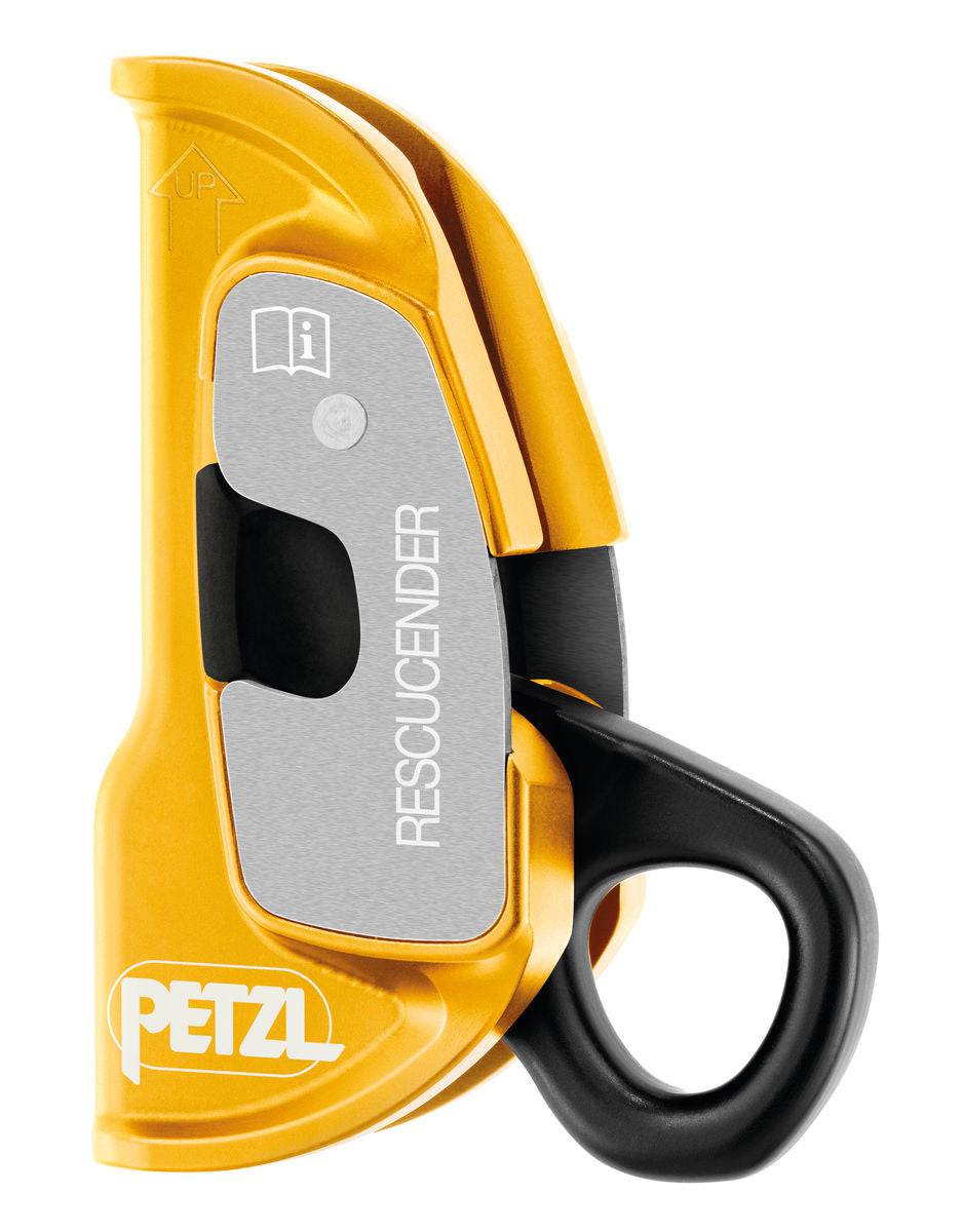 Petzl RESCUENDER Ergonomic Cam Loaded Openable Rope Clamp B50A - SecureHeights
