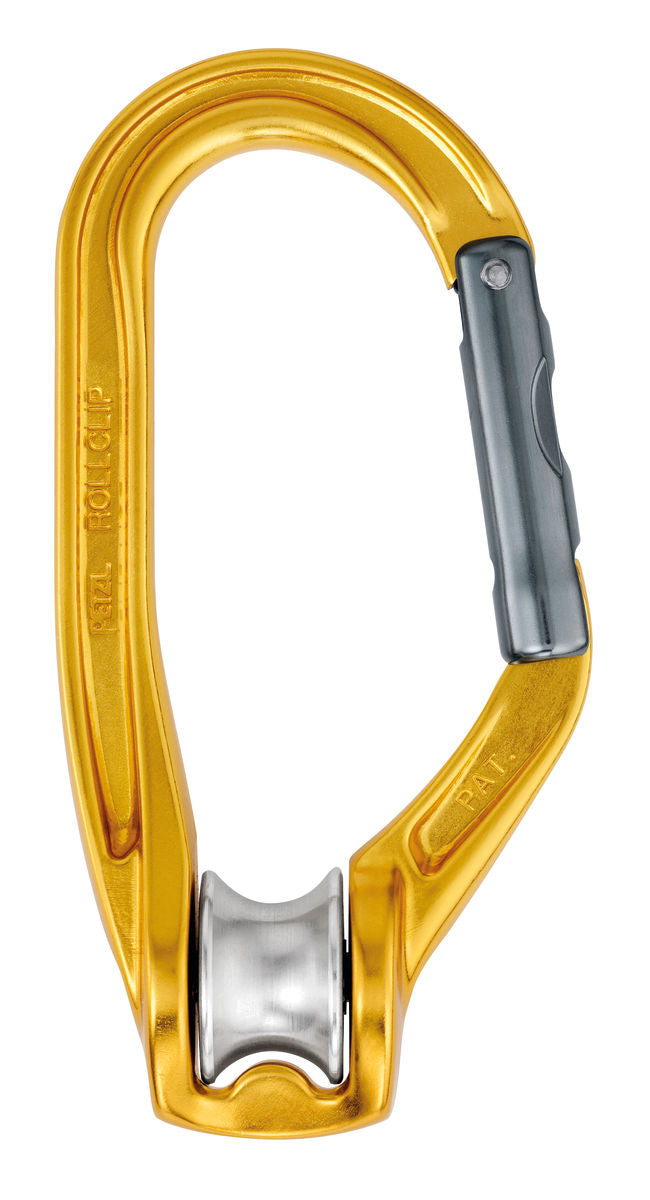 Petzl ROLLCLIP A Rope Installation Non Locking Pulley Carabiner P74 - SecureHeights