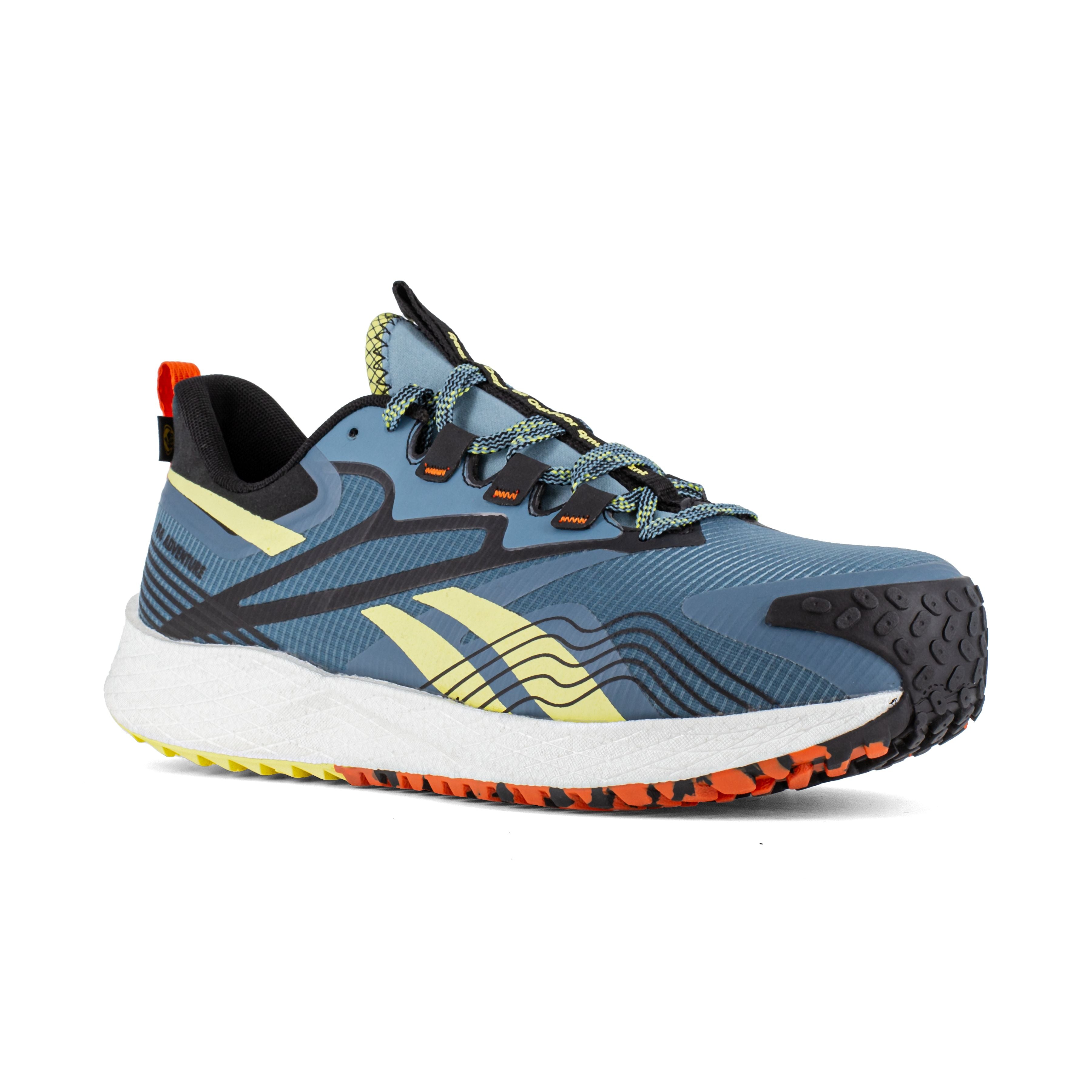 Reebok FE4 ADVENTURE SAFETY IB3611 S1PS ESD Microfibre Mesh TPU Safety Trainers - Blue
