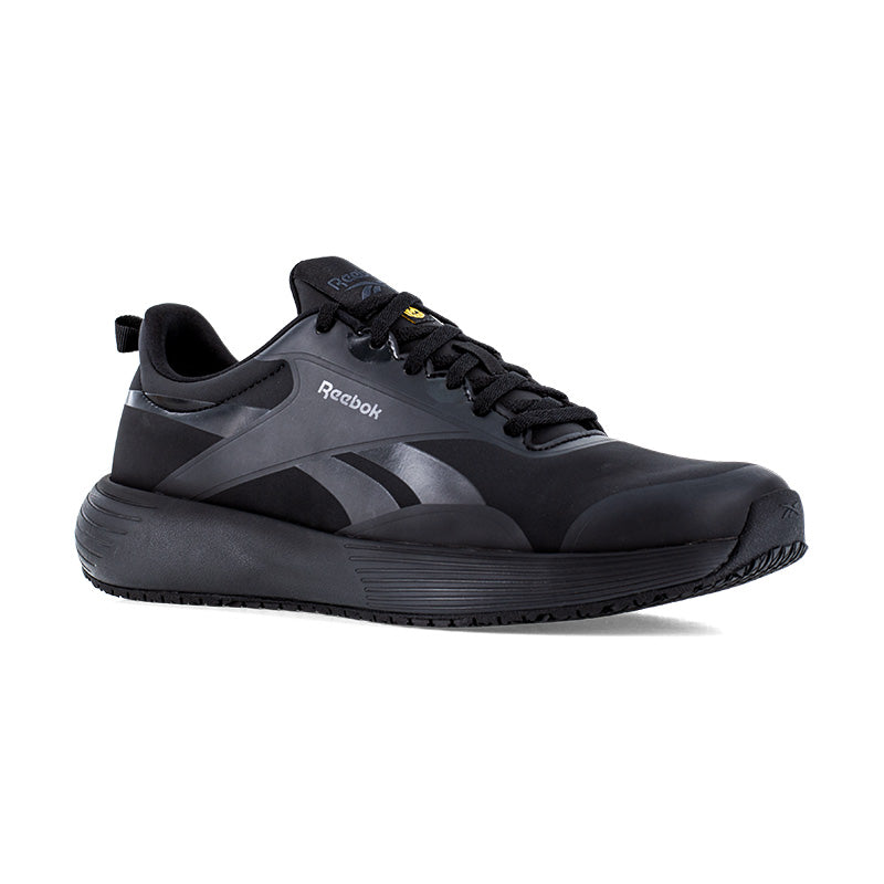 Reebok LITE PLUS 4 SAFETY IB5101 O2 ESD Microfibre Work Trainers - Black