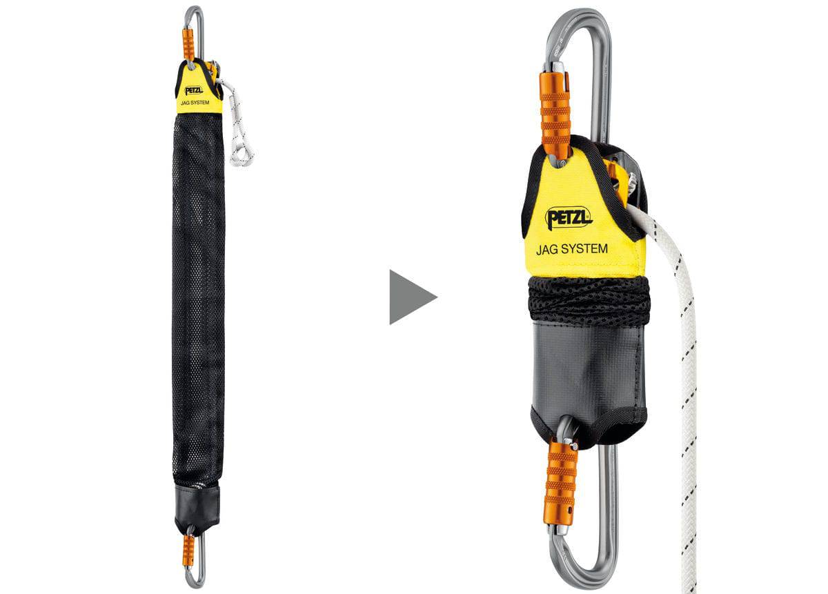 Petzl Reversible Ready To Use JAG RESCUE KIT 30m-120m - SecureHeights