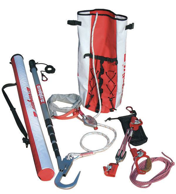 3M DBI SALA Rollgliss R250 Assisted Pole Rescue Kit 10m-50m with 5m Telescopic Rod - SecureHeights