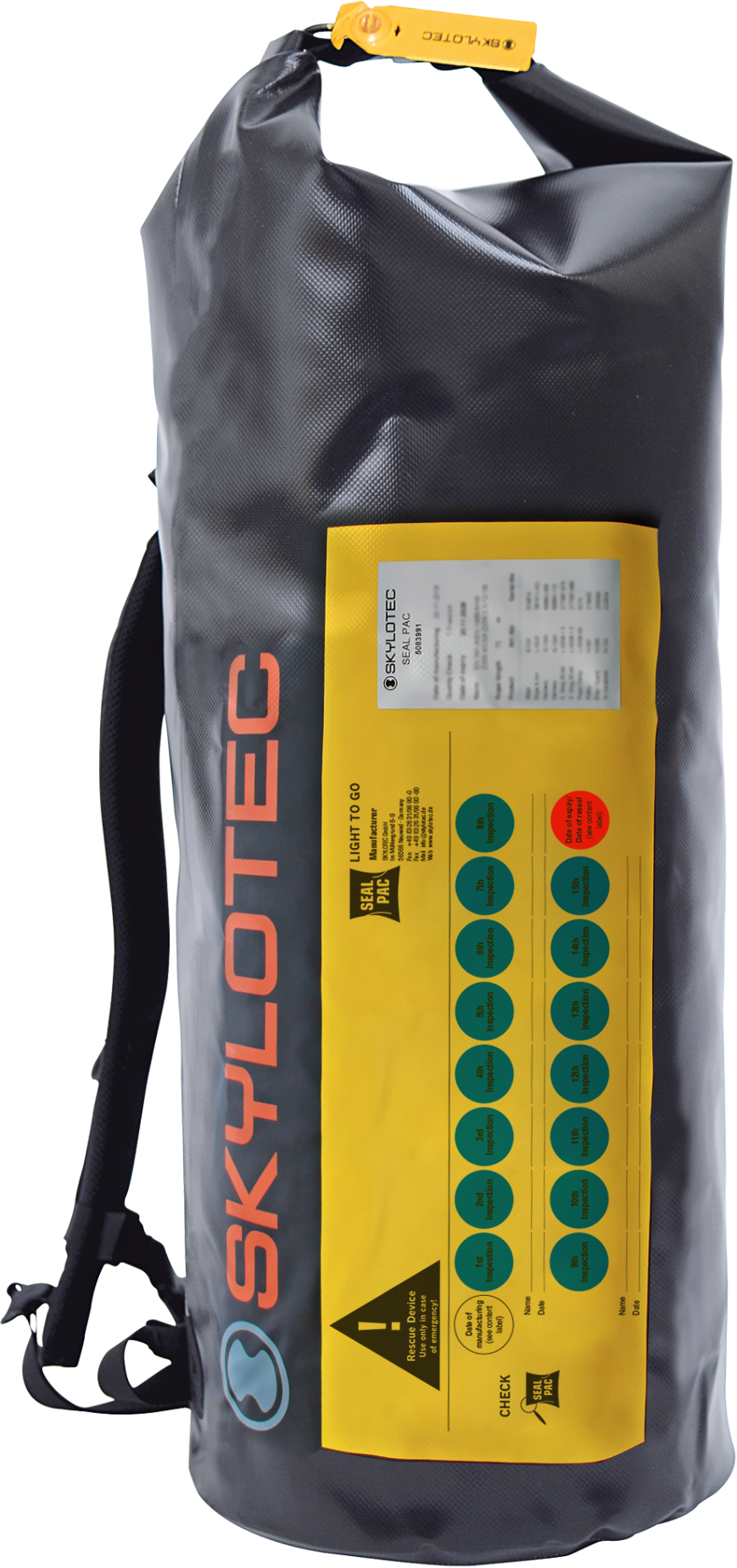 Skylotec SEAL PAC LIGHT TO GO Inspection Transport Bag SET-SEAL-PAC-LITG-L - SecureHeights