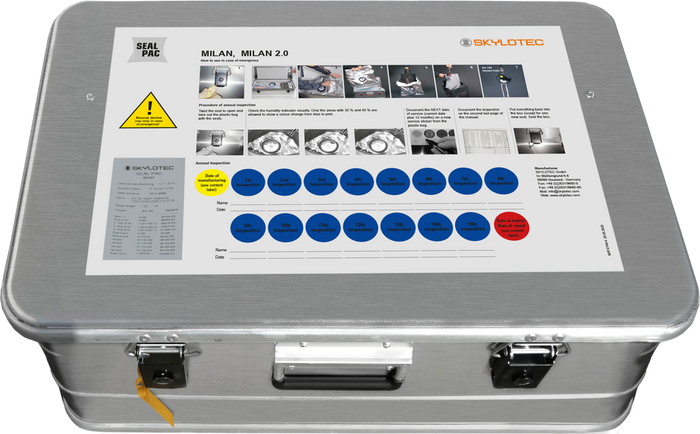 Buy Skylotec SEAL PAC MILAN Inspection Box 80m-250m | SecureHeights