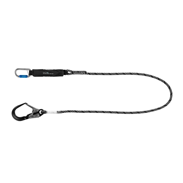 Cresto Safety SINGLE-EDGE 2m Single Leg Edge Tested Fall Arrest Lanyard with 60mm Hook H 1503