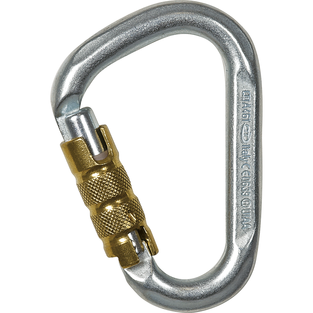 Climbing Technology SNAPPY STEEL TG Steel Triple Twist Lock Carabiner 3C4610A - SecureHeights
