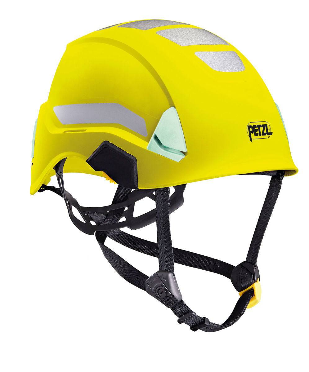Petzl STRATO HI VIZ Comfortable Lightweight High Visibility Helmet - SecureHeights