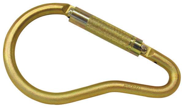 3M Protecta Steel Pear Hook Auto Twist Lock Carabiner AJ593 - SecureHeights