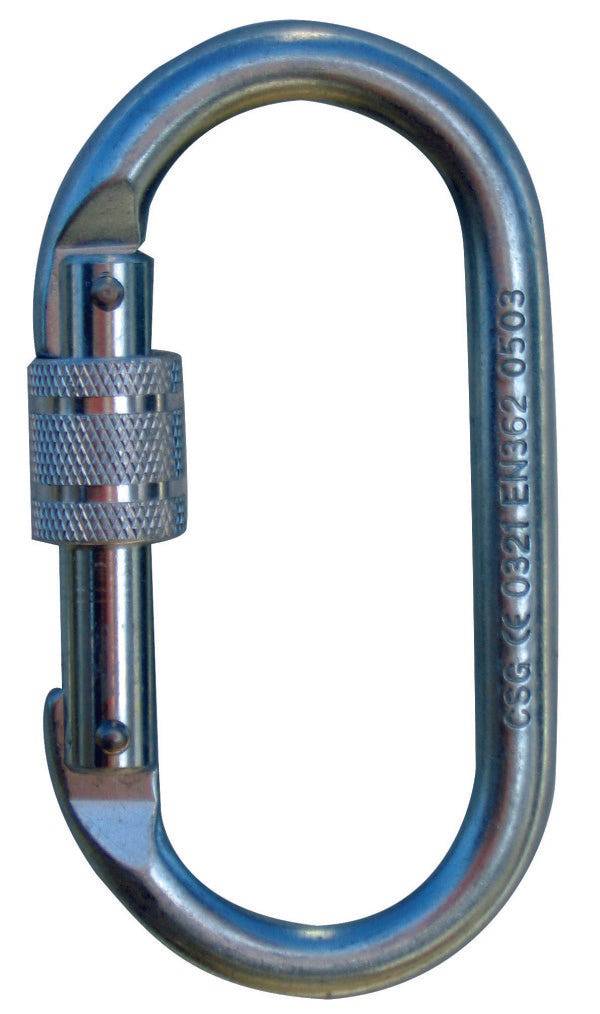 3M Protecta Steel Screwgate Carabiner AJ501 - SecureHeights