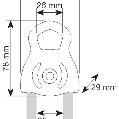 CAMP Safety TETHYS PRO Compact Lightweight Prusik Pulley 2155 - SecureHeights