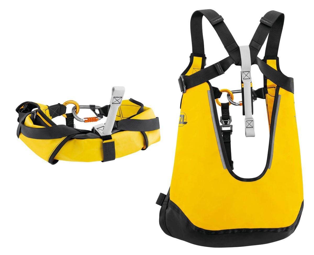 Petzl THALES Safety Chest Collar Evacuation Triangle with Shoulder Straps C061AA00 - SecureHeights