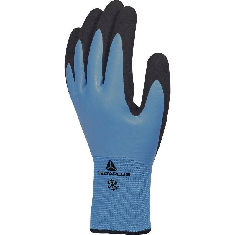 DeltaPlus THRYM VV736 Fully Latex Coated Acrylic Polyamide Thermal Gloves (5 Pairs) - SecureHeights