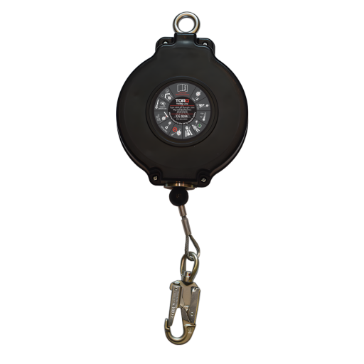 Abtech Safety TORQ Lite 20m Galvanised Steel Cable Fall Arrest Block ABRL20 - SecureHeights