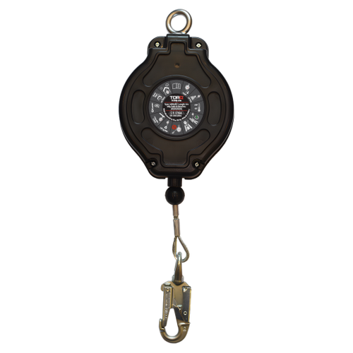 Buy Abtech Safety TORQ Lite 6m Galvanised Steel Cable Fall Arrest Block ...