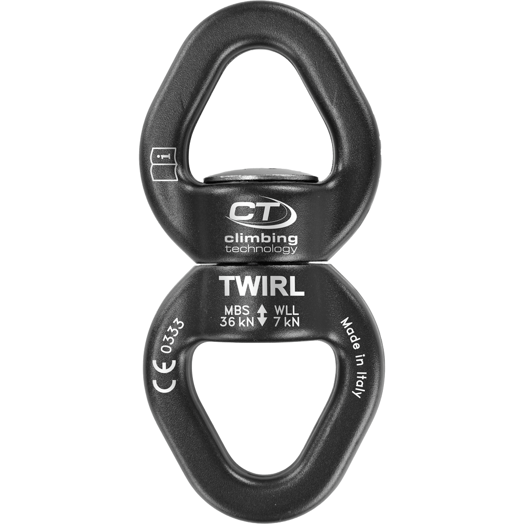 Climbing Technology TWIRL Hot Forged Light-Alloy Ball Bearing Swivel - SecureHeights