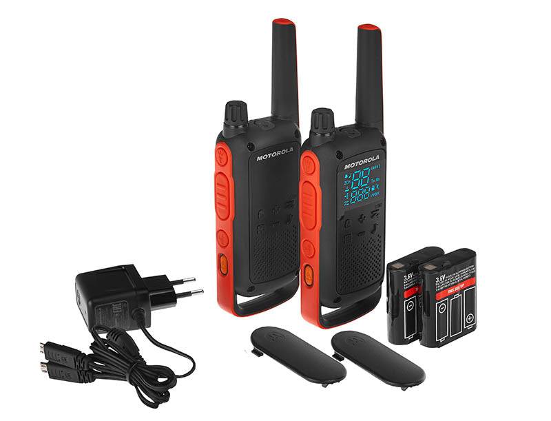 Motorola Talkabout T82 Licence Free PMR446 Two Way Radio Walkie Talkie Twin Pack - SecureHeights