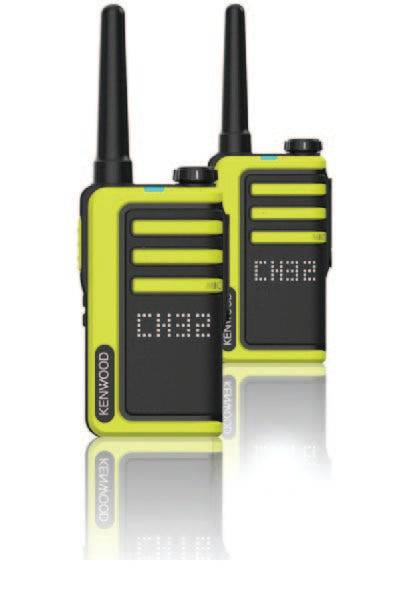 Kenwood UBZ-LJ9SET Licence Free PMR446 Two Way Radio Walkie Talkie Twin Pack - SecureHeights
