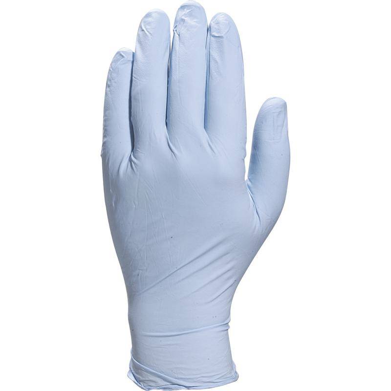 DeltaPlus VENITACTYL V1400B100 Powder Free Nitrile Disposable Gloves (Pack of 300) - SecureHeights