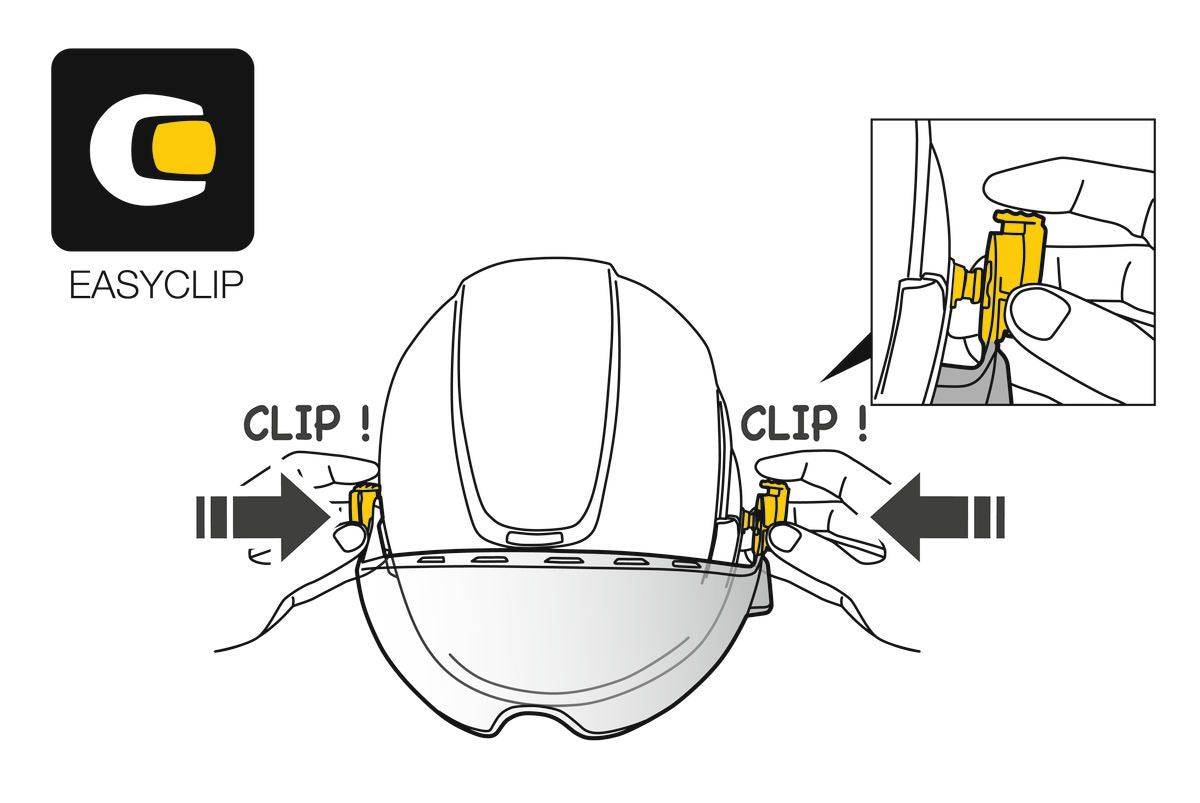 Petzl VIZEN Electric Arc Hazard Protection Face Shield for STRATO and VERTEX Helmets A014AA00 - SecureHeights