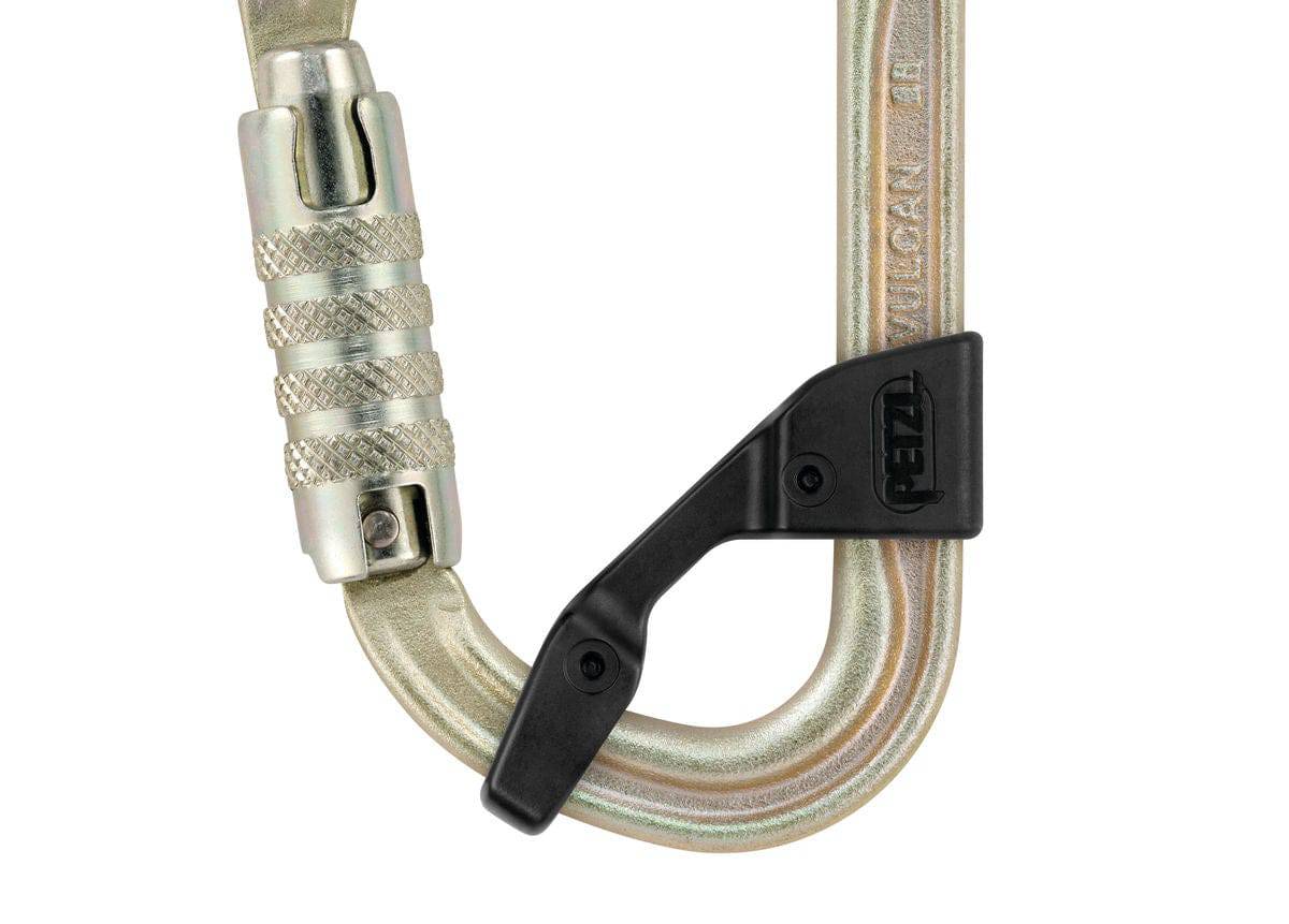 Petzl VULCAN High Strength Large Capacity Asymmetric Steel Carabiner International Version - SecureHeights