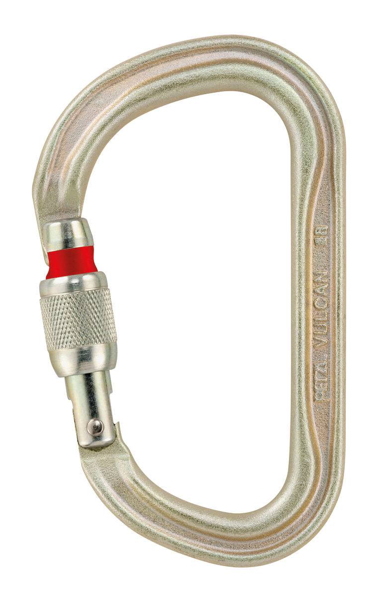 Petzl VULCAN High Strength Large Capacity Asymmetric Steel Screw Lock Carabiner European Version - SecureHeights