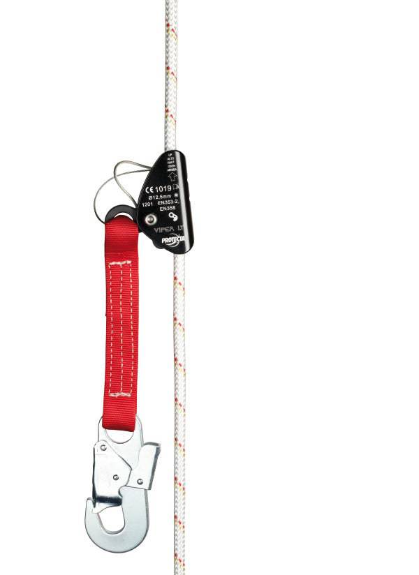 3M Protecta Viper LT Rope Grab with Extension Strap & Snap Hook AC4001 - SecureHeights