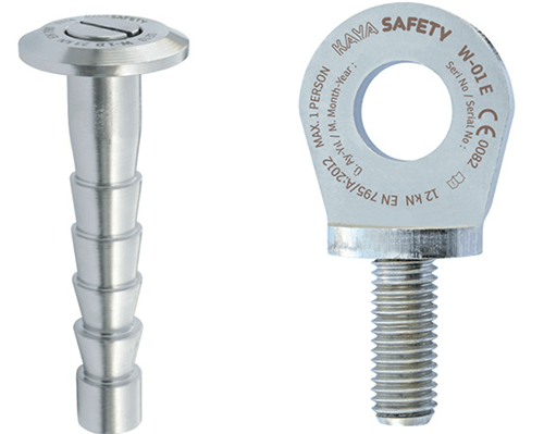Kaya Safety Stainless Steel Wall Anchor W-01 - SecureHeights