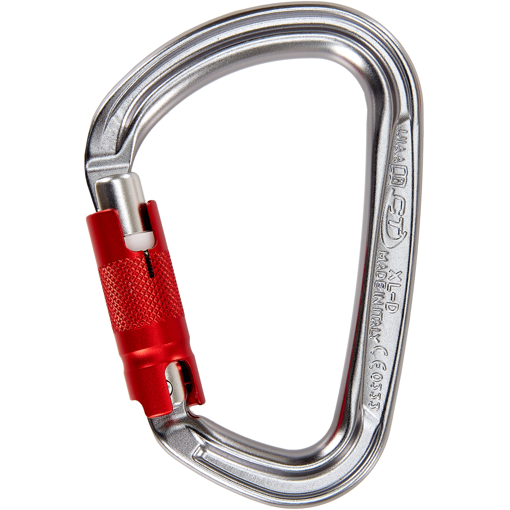 Climbing Technology XL-D TG Triple Lock Light-Alloy Carabiner - SecureHeights
