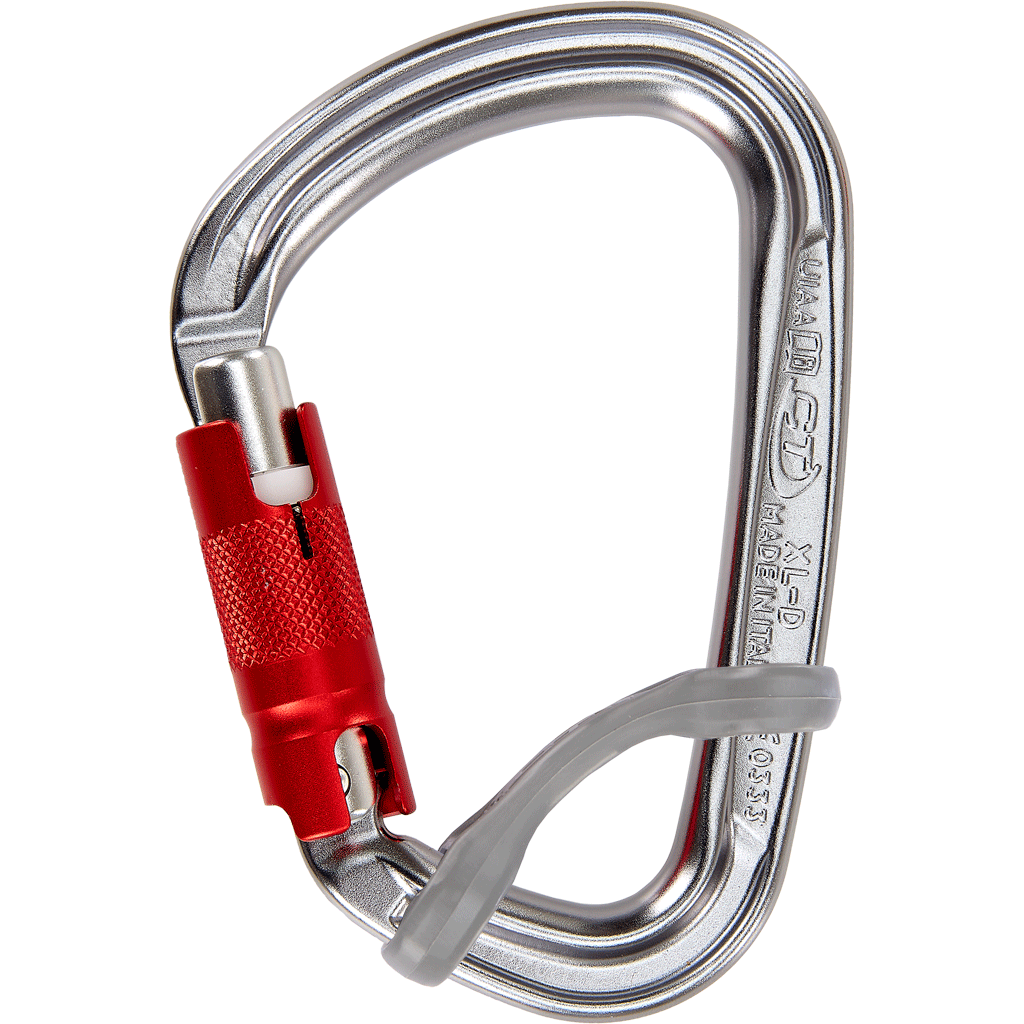 Climbing Technology XL-D TG Triple Lock Light-Alloy Carabiner - SecureHeights