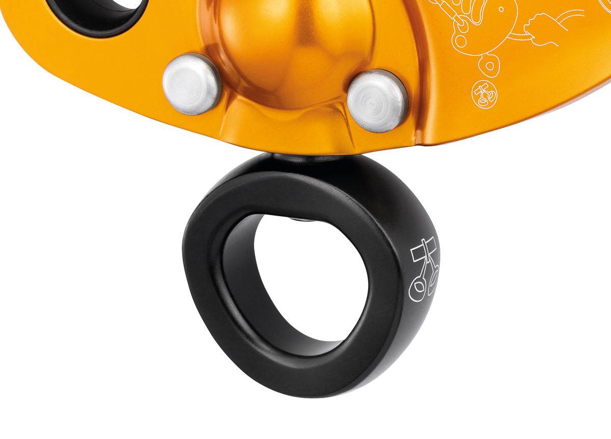 Petzl ZIGZAG PLUS Tree Care Mechanical Prusik with High Efficiency Swivel D022BA00 - SecureHeights