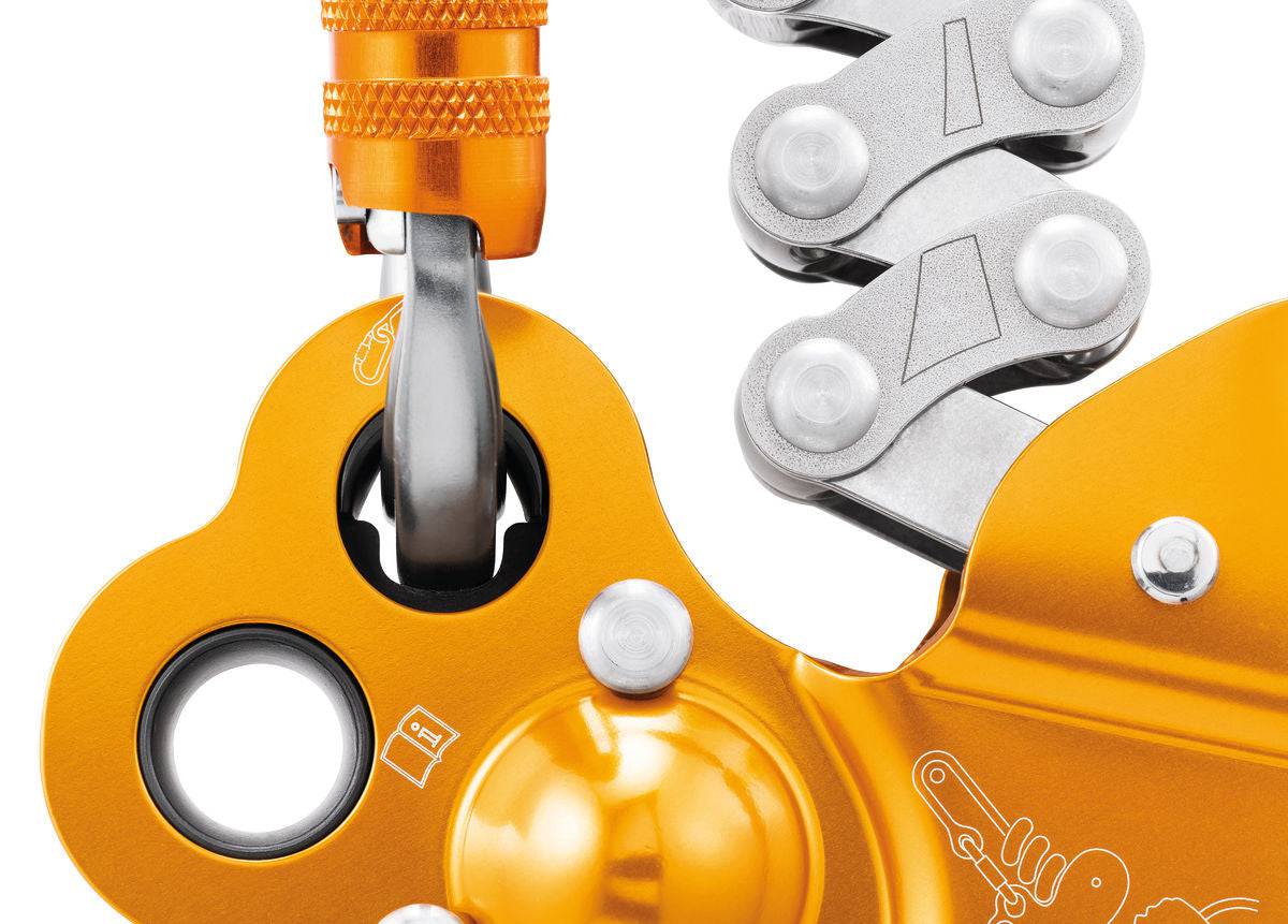 Petzl ZIGZAG PLUS Tree Care Mechanical Prusik with High Efficiency Swivel D022BA00 - SecureHeights