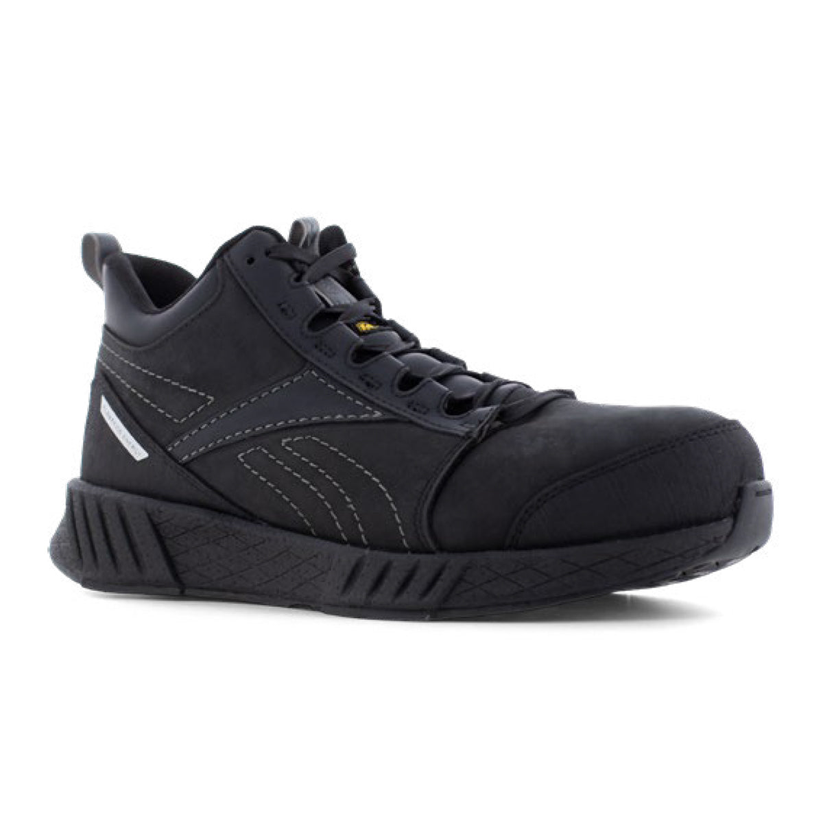 Reebok FUSION FORMIDABLE SAFETY IB1081 S3S ESD Leather Safety Boots - Black