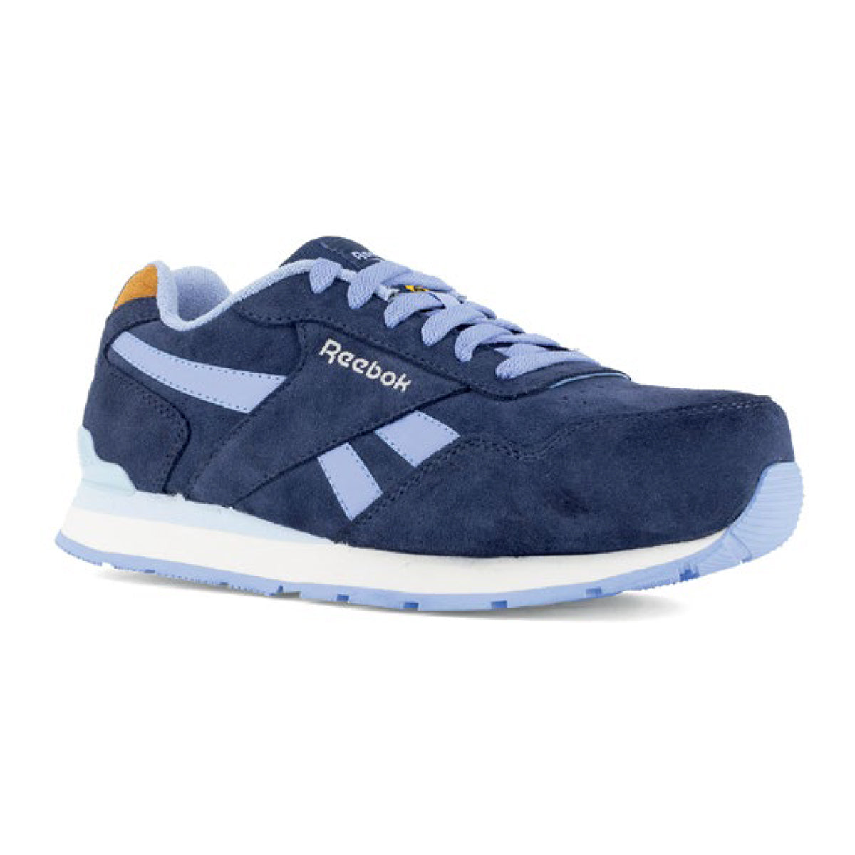 Reebok ROYAL GLIDE SAFETY IB109 S1PS ESD Suede Leather Safety Trainers - Navy/Blue