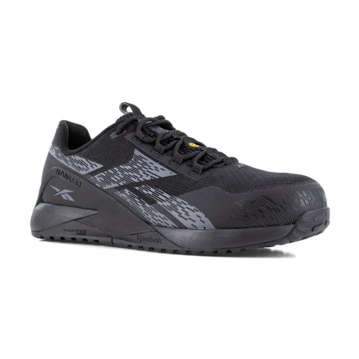 Reebok NANO X1 ADVENTURE SAFETY IB3480 S3S ESD Mesh TPU Safety Trainers - Black