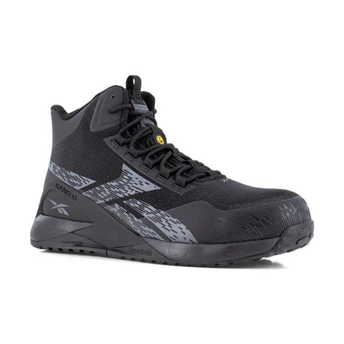Reebok NANO X1 ADVENTURE SAFETY IB3484 S3S ESD Mesh TPU Safety Boots - Black