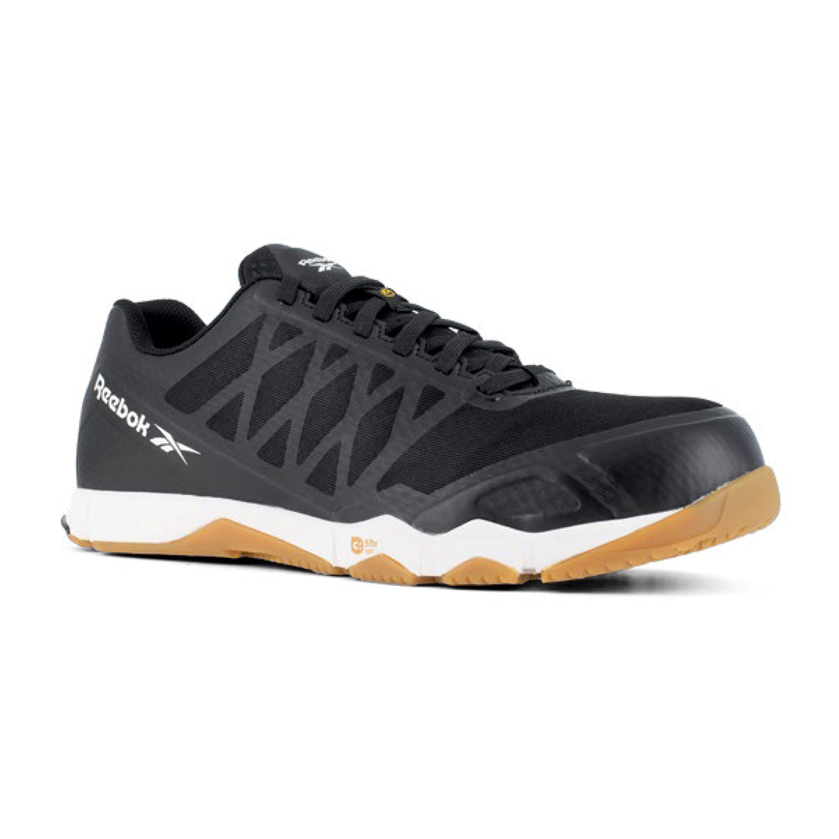 Reebok SPEED TR SAFETY IB4450 S3S ESD Mesh TPU Safety Trainers - Black